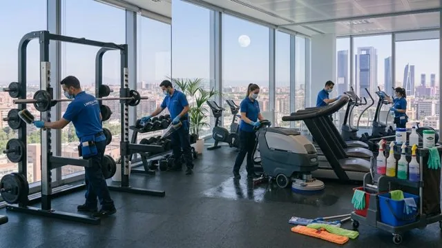 Gimnasios y discotecas